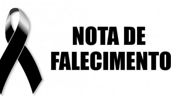   NOTA DE FALECIMENTO 